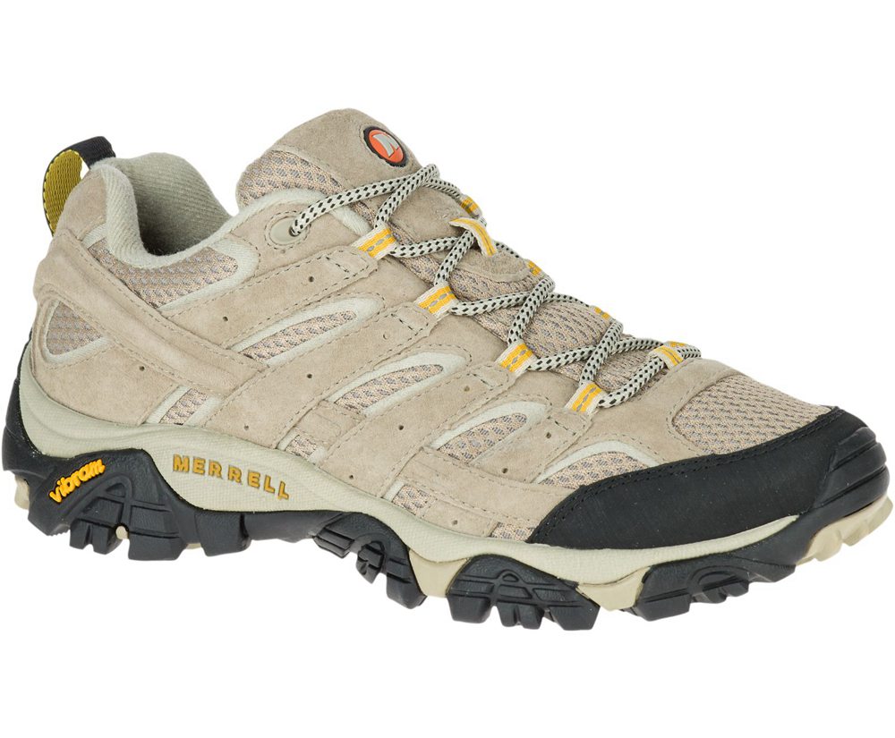Merrell Hiking Shoes Grey - Moab 2 Ventilator Wide Width - Womens 86RVGSUWO